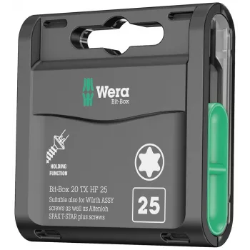 WERA Zestaw Bit-Box 20 TX HF, TX 20mm, 20 szt. Würth