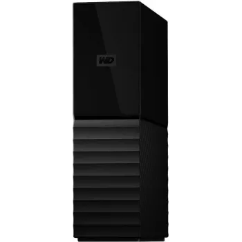 Western Digital My Book 6TB USB 3.0 Desktopowy Zewnętrzny Dysk Twardy z Szyfrowaniem Sprzętowym i Automatycznym Backupem - Czarny WDBBGB0060HBK