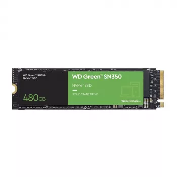 Western Digital WD Green SN350 480GB M.2 2280 PCIe NVMe SSD - Odczyt 2400 MB/s, Zapis 1650 MB/s