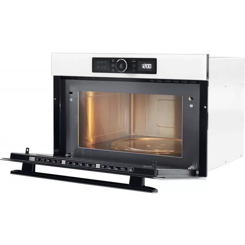 Whirlpool AMW 730 WH Wbudowany kuchenka mikrofalowa z grillem, 31 L, 1000 W, Biały