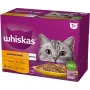 WHISKAS Sachet Jelly Drób, Kaczka, Indyk, Kurczak - Mokra karma dla kotów - 12x85 g