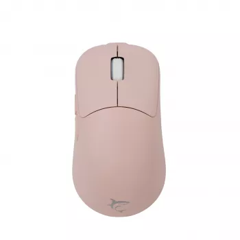 White Shark AERO PINK Bezprzewodowa mysz gamingowa (różowa, 10000 DPI, 2.4GHz/USB-C)