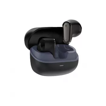 White Shark BLAZE-B GEB-TWS-201 True Wireless Bluetooth 5.1 Słuchawki douszne z etui ładującym, IPX4, sterowanie dotykowe, czarny