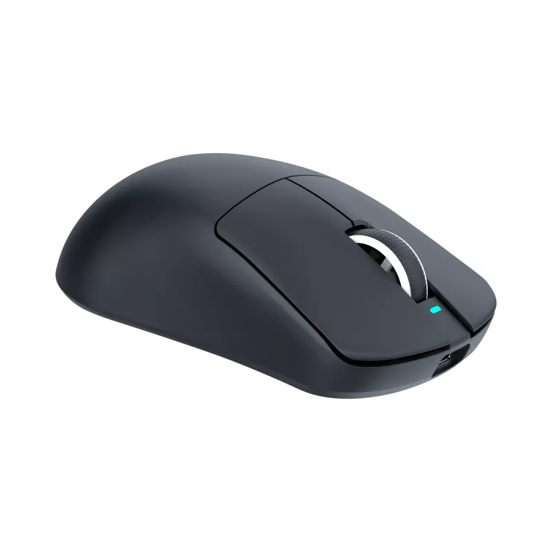 White Shark BORS-B WGM-5021 Bezprzewodowa Mysz Gamingowa, 12000 DPI, 2.4GHz, RGB, Czarna