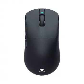 White Shark BORS-B WGM-5021 Bezprzewodowa Mysz Gamingowa, 12000 DPI, 2.4GHz, RGB, Czarna