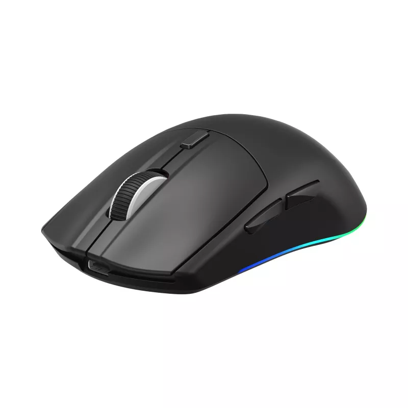 White Shark CADOR-B WGM-5020 Przewodowa mysz gamingowa RGB, Czarna