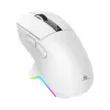 White Shark GAWAIN-W Bezprzewodowa Mysz Gamingowa – 12000 DPI, bateria 500mAh, 56g, Biała
