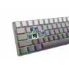 White Shark Nunchaku Mechaniczna klawiatura gamingowa TKL, szary, przełączniki Outemu Blue, RGB Hot-Swap, przewodowa USB