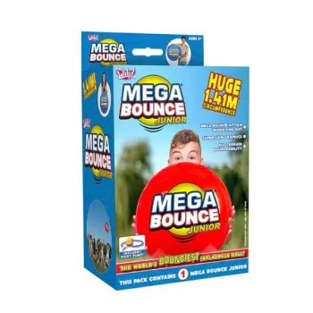 Dmuchana piłka Wicked Vision Mega Bounce Junior (50 cm, tęczowa) z pompką ręczną