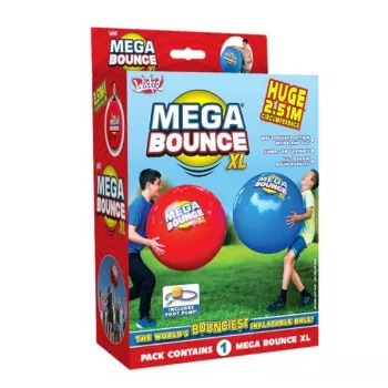 Dmuchana piłka Wicked Vision Mega Bounce XL - 80 cm tęczowa