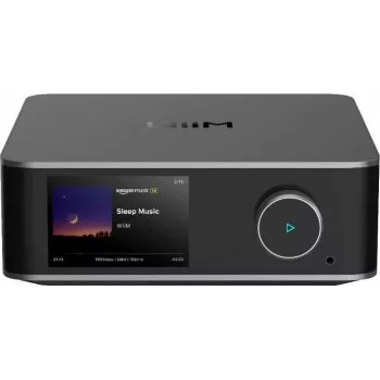 WiiM Ultra Dark Grey - Hi-Res Music Streamer i Odtwarzacz Sieciowy z Przedwzmacniaczem, HDMI ARC, Phono MM