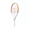 Wilson Roland Garros Elite Junior 21 Rakieta Tenisowa - Uchwyt 3 1/2, Niebieski/Gliniasty/Biały, Naciągnięta, Pokrowiec na Główkę