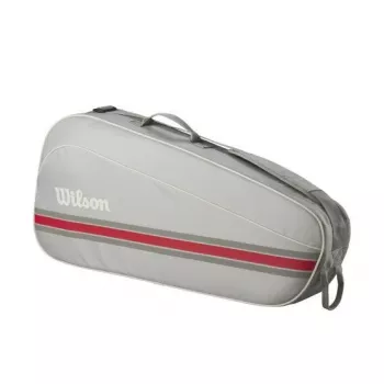 Wilson Team 3PK Tennis Bag Grey-Red