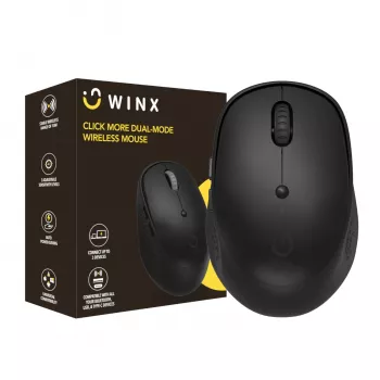 WINX CLICK More Bezprzewodowa mysz dwutrybowa - Czarny