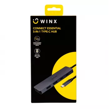 WINX CONNECT Essential 5-in-1 Hub Type-C