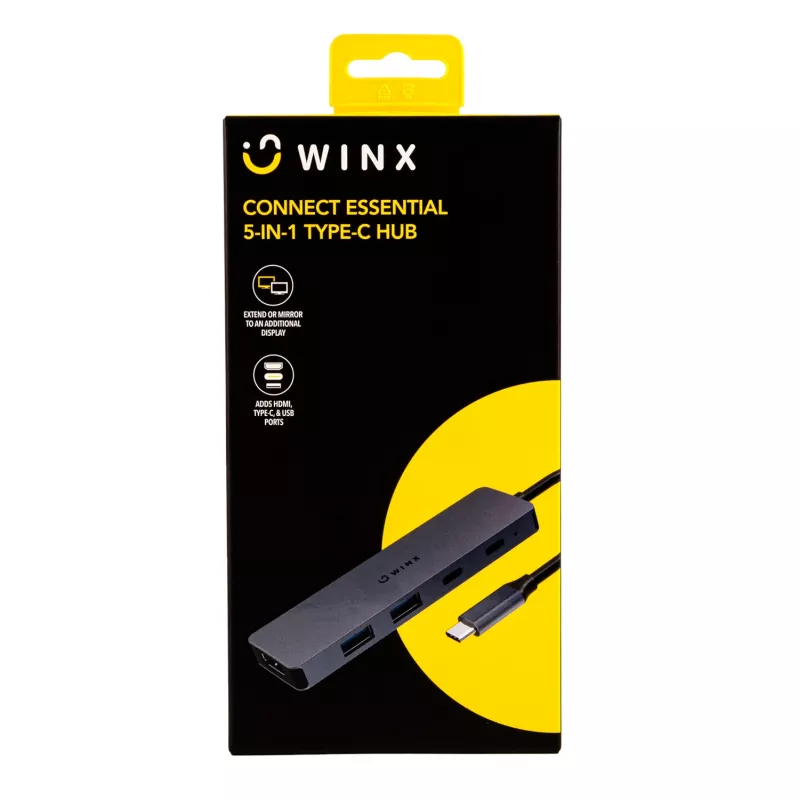 WINX CONNECT Essential 5-in-1 Hub Type-C