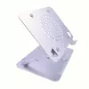 WINX DO Ergo Wielofunkcyjna Podstawka pod Laptopa, Aluminium, Srebrna, 10-17 inch, Składana, Regulacja Wysokości i Kąta