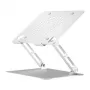 WINX DO Ergo Wielofunkcyjna Podstawka pod Laptopa, Aluminium, Srebrna, 10-17 inch, Składana, Regulacja Wysokości i Kąta