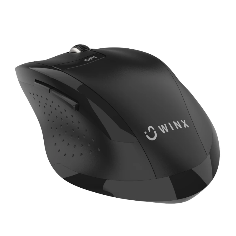 WINX DO ESSENTIAL Bezprzewodowa mysz 2.4 GHz Optyczna 1600 DPI Czarna