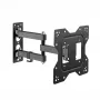 WINX MOUNT Pro Uchwyt telewizyjny Full Motion do telewizorów 32-70 cali, dwuramienny, 40kg, VESA do 600x400, czarny