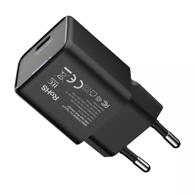 WINX POWER Szybka ładowarka ścienna Type-C 35W GaN