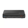 WINX POWER Ultra 140W GaN Ładowarka biurkowa - 2x USB-C PD 100W + USB-A QC 22.5W, Czarny