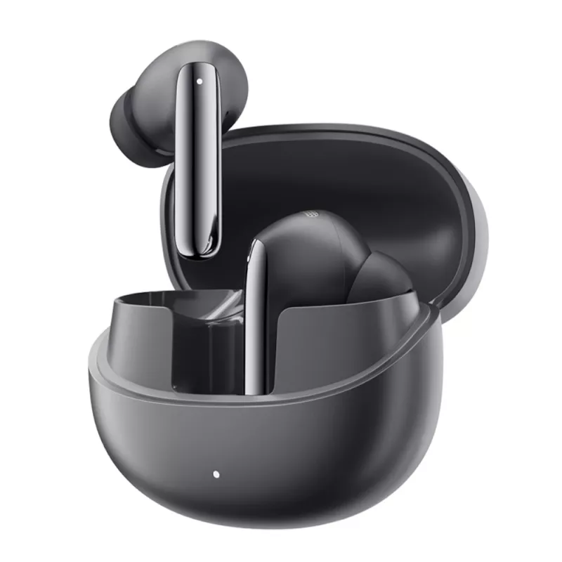 WINX VIBE More Adaptive ANC Earpods Bezprzewodowe Słuchawki Bluetooth 5.3 z Podwójnym Mikrofonem ENC, Trybem Gry, IPX4, Etui Ładującym USB-C, 30H Całkowitego Czasu Odtwarzania, Czarny