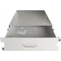 Wirewin DRAWER 500 2U szuflada rack 19-calowa, z zamkiem, stalowa, czarna