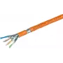 Kabel sieciowy Wirewin VKW SFTP K7 LSOH3 1000SXB Cat.7 S/FTP, 1000 m, pomarańczowy, powłoka LSOH3, drut miedziany, 23 AWG, 600 MHz, 10 Gbps