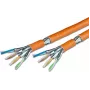 Wirewin VKW SFTP K7 LSOH3 500DXB Kabel sieciowy masowy Cat.7 S/FTP, 500 m, pomarańczowy, LSOH3