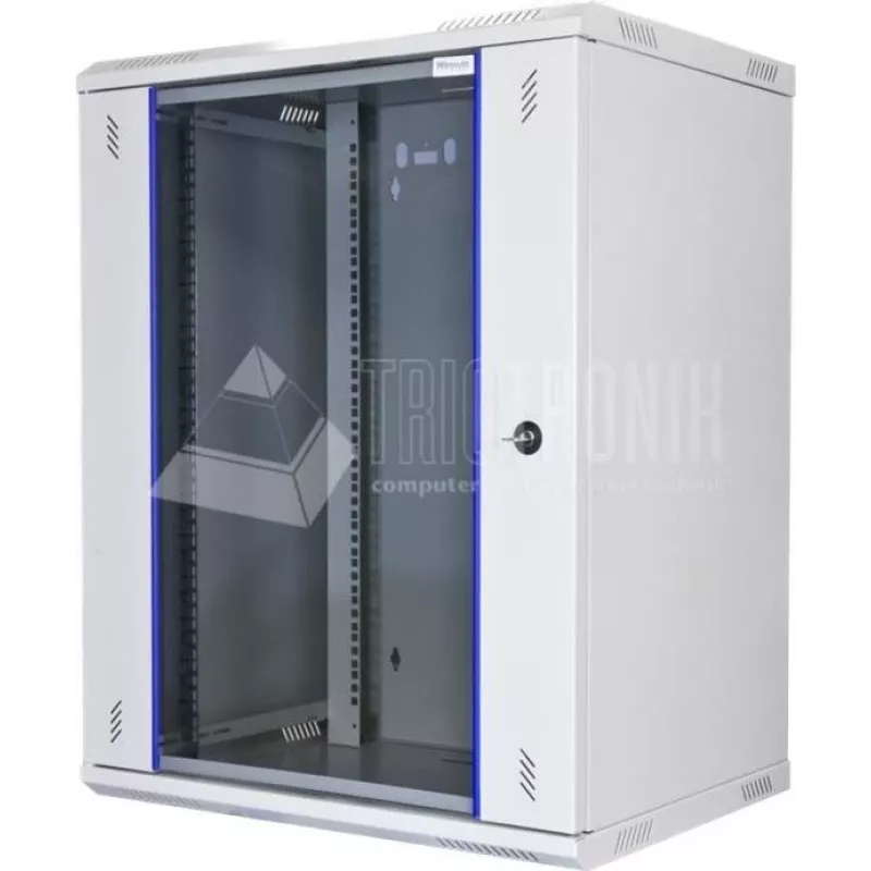 Wirewin WCAB PS2 600X450X15U Szafa wisząca 15U Szary