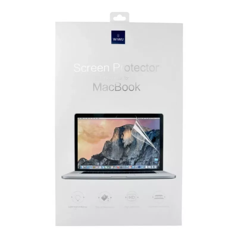 WiWU PET Screen Protector do MacBook Air 13.6 inch (2022, A2681) - przezroczysty, błyszczący, odporny na zarysowania