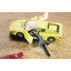 Wolfcraft 3431000 Zestaw precyzyjnych zacisków sprężynowych Microtip, 2 sztuki, szerokość zaciskania 60 mm, szczęki niepowodujące uszkodzeń, czarno-pomarańczowy