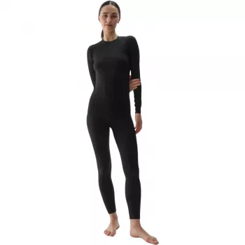 Kobieca koszulka termoaktywna 4F F176 Deep Black Allover XS/S