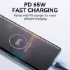 Wozinsky 1 m USB-C na USB-C Kabel 60W PD Szybkie Ładowanie i Synchronizacja Danych Czarny
