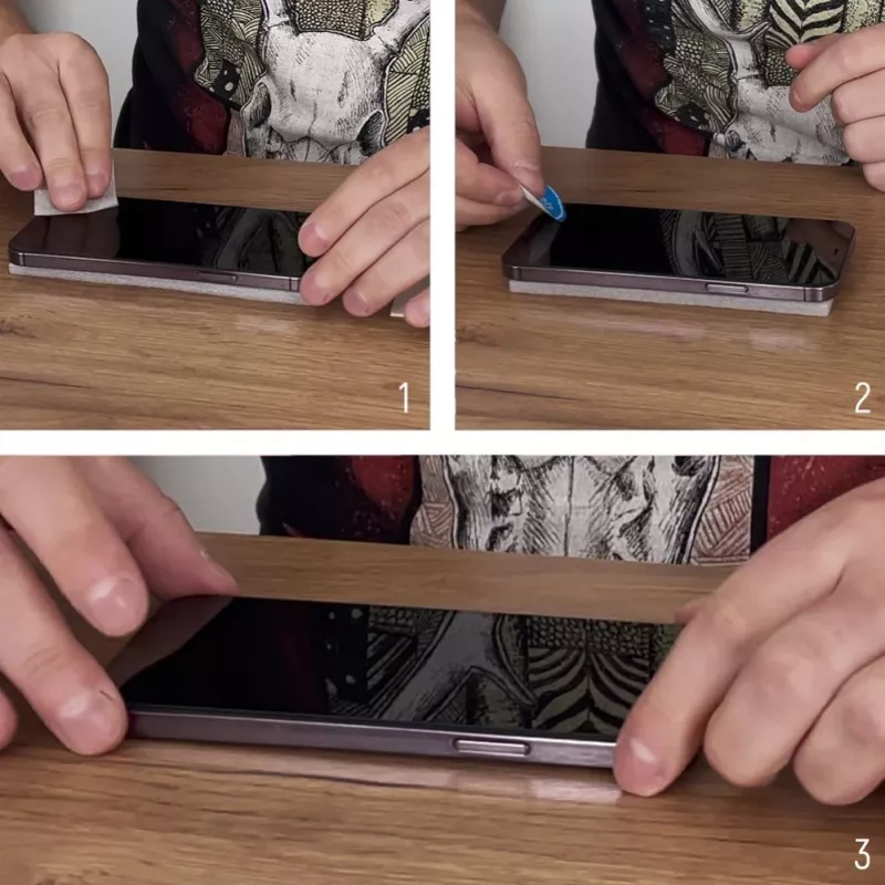 Wozinsky 9H Hartowane Szkło Ochronne Czarny do Samsung Galaxy S23+