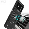 Wozinsky Ring Armor Case do Google Pixel 7 Pro - Pancerny pokrowiec z magnetycznym uchwytem pierścieniowym - Czarny