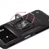 Wozinsky Ring Armor Case do Google Pixel 7 Pro - Pancerny pokrowiec z magnetycznym uchwytem pierścieniowym - Czarny