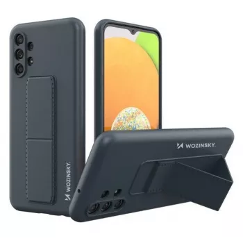 Wozinsky Samsung Galaxy A13 5G Etui z podstawką Silikonowa Pokrywa Stand Granatowy