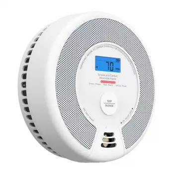 X-SENSE SC07-WX Smart Wi-Fi Smoke and Carbon Monoxide Alarm with 10-Year Sealed Battery