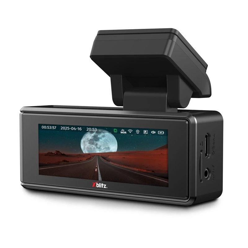 XBLITZ STELLAR Wideorejestrator premium z sensorem STARVIS, Wi-Fi i GPS