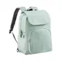 XD Design Soft Daypack Mint 15L Plecak na laptopa z recyklowanego PET, antykradzieżowy, z portem USB i ochroną RFID