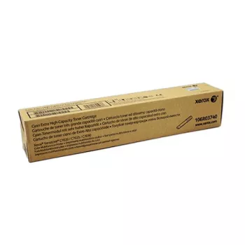 Xerox Cyan Original Toner Cartridge 106R03740 – 2,500 Pages, for Phaser 6510 & WorkCentre 6515