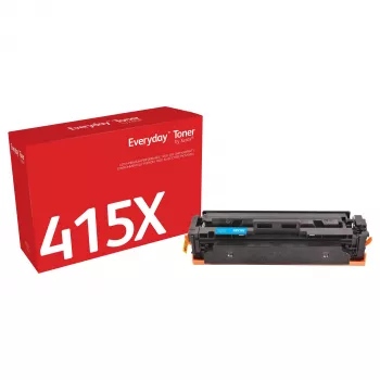 Xerox Everyday High Yield Cyan Toner Cartridge for HP 415X (W2031X) - 006R04189