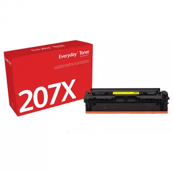 Xerox Everyday High Yield Yellow Compatible Toner Cartridge (Alternative to HP 207X, HP W2212X) - Green World Alliance Return Program - for HP Color LaserJet Pro M255dw, M255nw, MFP M282nw, MFP