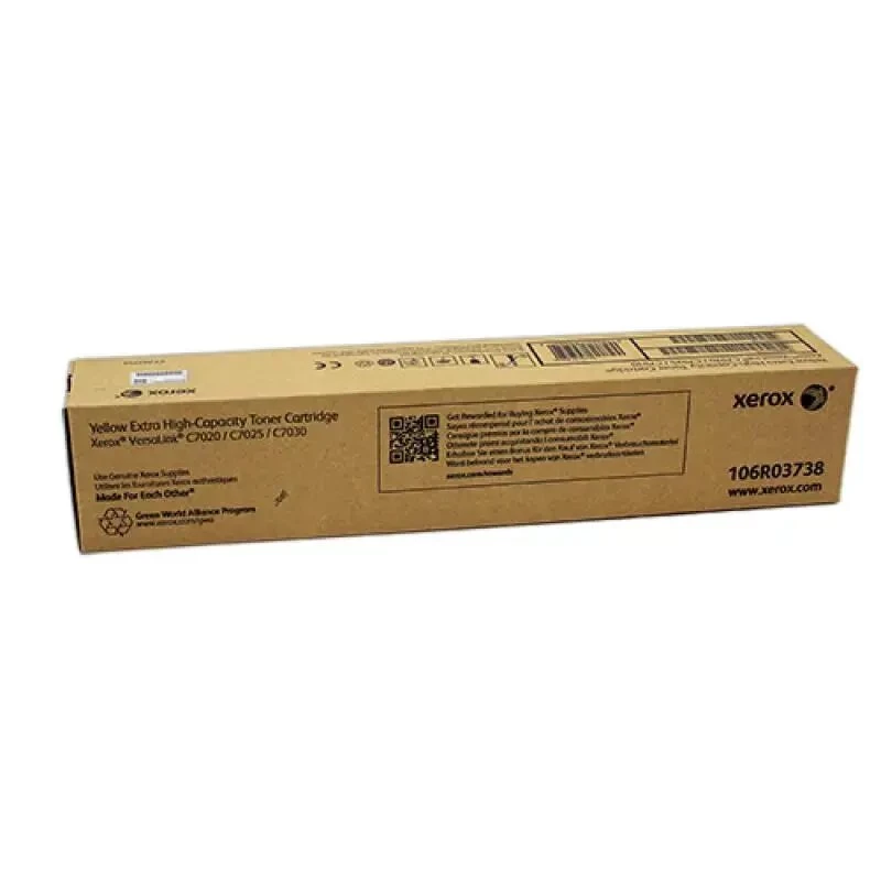 Xerox Oryginalny Toner Żółty (106R03738) do VersaLink C7020/C7025/C7030 - 16 500 Stron