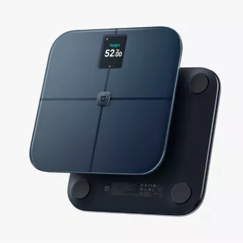 Xiaomi Body Composition Scale S400 PRO inteligentna waga łazienkowa z 25 wskaźnikami zdrowia, dwuczęstotliwościowe BIA, Bluetooth 5.0, ukryty wyświetlacz LED, tryby ważenia niemowląt i przedmiotów