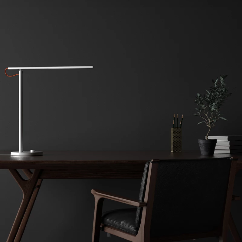 Xiaomi LED Lampa Biurkowa 1S Smart Ściemniana Wi-Fi Lampa Stołowa Ochrona Wzroku z Apple HomeKit, Alexa, Asystent Google, 520 lm, 2700-6500K, Ra90