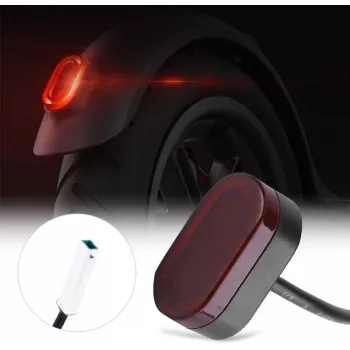 Xiaomi M365 PRO Tylne Światło - LED Zastępcze Światło Hamowania dla M365 Pro, M365, 1S, Essential, Pro 2