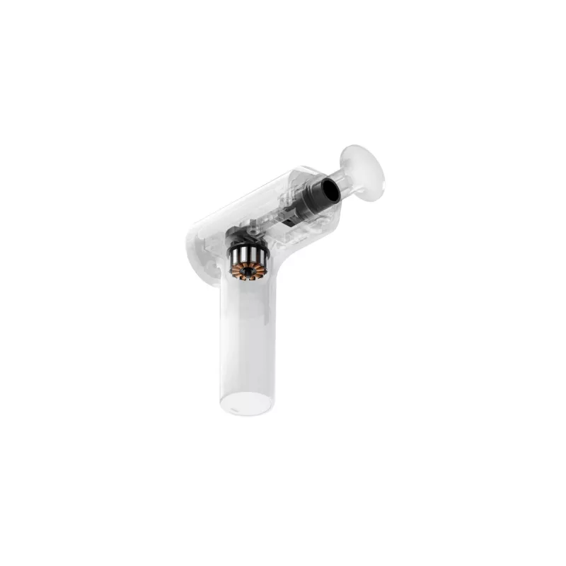 Xiaomi Massage Gun 2 Bezszczotkowy Masażer Głębokich Tkanek z 3 Głowicami, USB-C, 2500mAh, do 5h Pracy, 3 Prędkości, 10mm Amplituda, 120N Siła, Cichy <45dB, Obudowa PC+Włókno Szklane